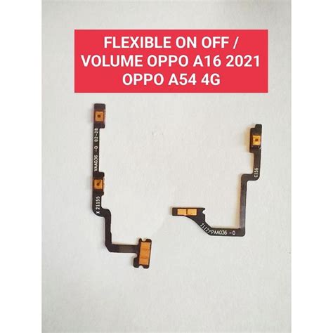 Jual FLEXIBLE ON OFF VOLUME OPPO A16 2021 OPPO A54 4G FLEXIBLE ON OFF