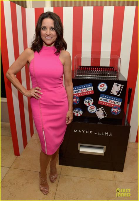 Julia Louis Dreyfus Is Feeling Hot Pink After Completing Ice Bucket