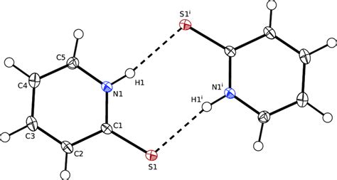 hydrogen bonded dimer   crystal structure   result
