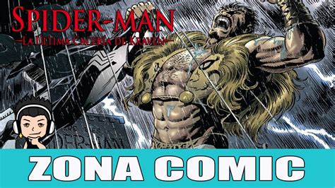 ZONA COMIC SPIDER MAN LA ÚLTIMA CACERÍA DE KRAVEN YouTube