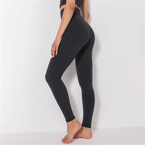 S Shaper Seamless Yoga Pants Nudity Fitness Leggings High Waist Hip Lift Body Sculpting Sport