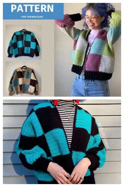 Patchwork Cardigan Free Crochet Patterns Artofit