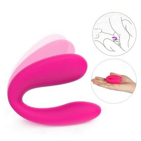 G Spot Vibrator Dildo Dual Massager For Couple Toys Clit Vaginal Anal Sex Plug Ebay