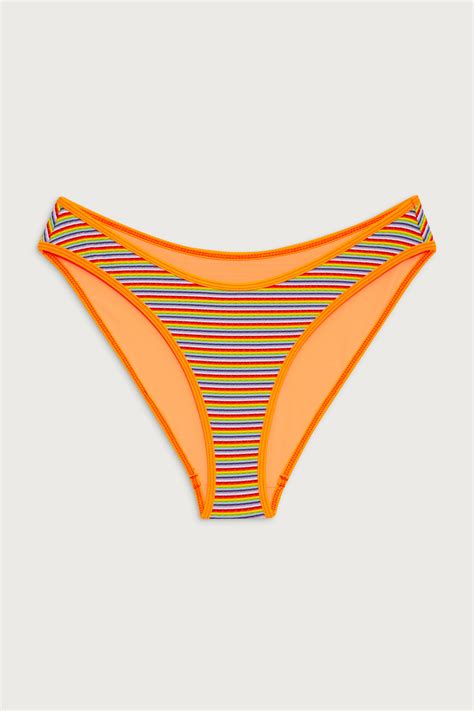 Frankies Bikinis Bottoms Online Shop Catalina Full Coverage Bikini Bottom Damen Hawaiian Sky