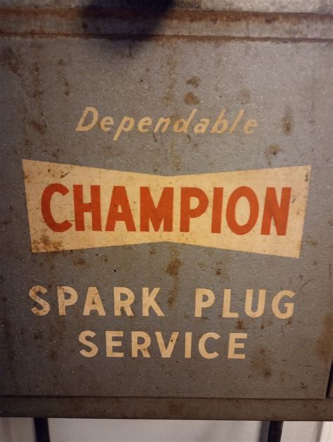 Champion Spark Plug Service Machine – Texas Trucks and Classics