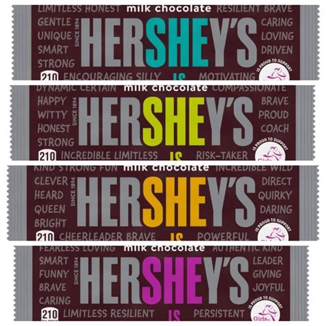 Hersheys ‘she Chocolate Bars Return With New Packaging To Celebrate