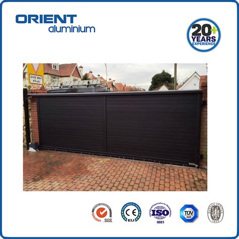 Modern Design Metal Aluminium Driveway Main Front Gates Design House