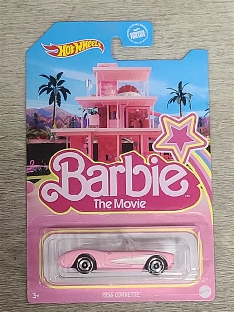 HOT WHEELS Barbie Corvette Barbie The Movie Short Card Ready To Ship PicClick CA