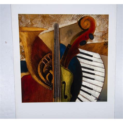 Emanuel Mattini | Emanuel Mattini (Persian, b. 1966) Musical Print on ...
