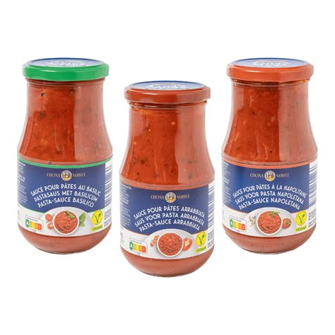 Sauce Pour Pâtes Rouge Cucina Nobile® Bon Marché Chez Aldi