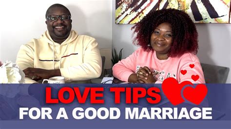 Love Tips For A Good Marriage Youtube