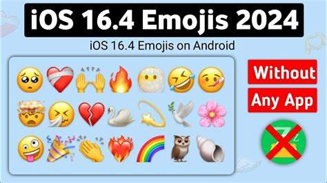 Ios Emojis On Android Iphone Emoji On Android Ios Emoji