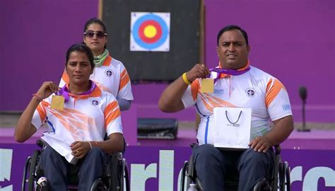 World Archery Para Championships Compound Archers Sarita And Rakesh