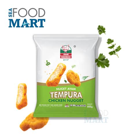 Dindings Chicken Nugget Tempura 裹粉鸡肉炸块 800g Lazada