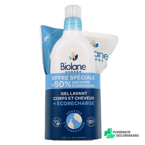 Gel Lavant En Corps Et Cheveux Biolane Expert