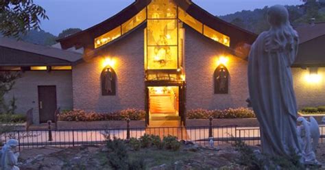 Our Lady Of The Angels Chapel In Irondale Ala On The Campus Of Ewtn