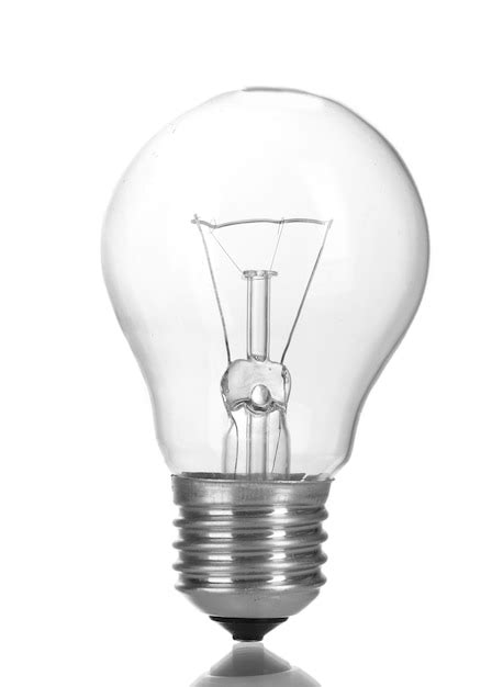 Premium Photo Light Bulb Isolated On White