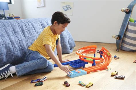 Pista Hot Wheels Juguete Action Circuito Giro Veloz Htk