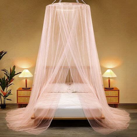 LITZEE Bed Mosquito Net, Large Mosquito Net for Bed, Bed Canopy ...