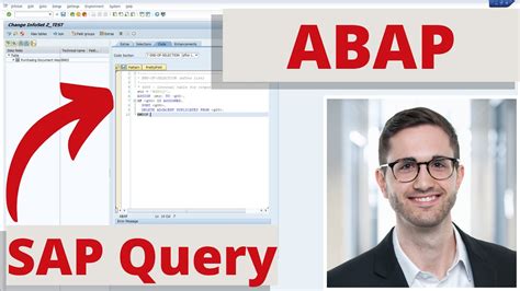 SAP Query Adding Your Own ABAP Code To SAP Query YouTube