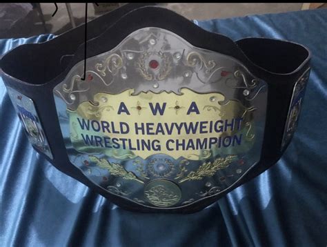 Awa world heavyweight championship belt - printingkopol