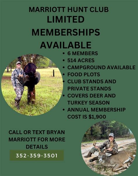 Hunt Club Membership Availability - Hunting Leases - HuntingLocator.com