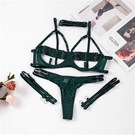 Generic Dew Point See Through Sexy Lingerie Flirting Sexy Uniform Seductive Love Underwear Four