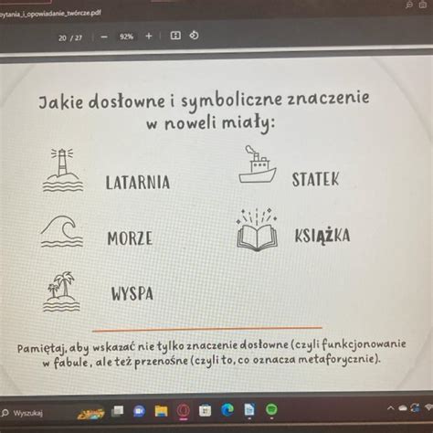 Latarnik Jakie Doslowne I Symboliczne Znaczenie Maja W Noweli