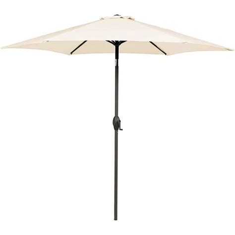 Parasol De Terrasse Rond Avec Fonction D Inclinaison Parasol De Jardin