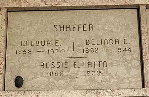 Belinda Eliza Fenn Shaffer 1862 1944 Homenaje De Find A Grave