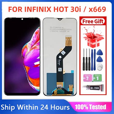 OR Lcd For Infinix Hot I X Lcd Display With Touch Screen