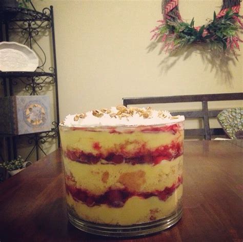 Punch Bowl Cake 1box Yellow Cake Mix 2 Box Vanilla Pudding Prepared 2