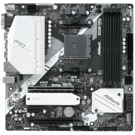 Купить Материнская плата ASRock B550M Pro4 в интернет магазине DNS ...