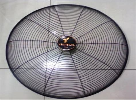 Grade Para Ventilador Cm Ventisilva Metal Cor Preta Dianteira Ou