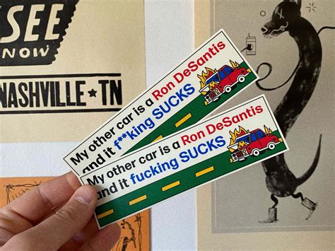 Ron DeSantis Bumper Sticker – Secret Society Goods