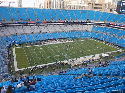 section   bank  america stadium rateyourseatscom