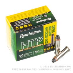 20 Rounds Of Bulk 357 Mag Ammo By Remington 125gr SJHP