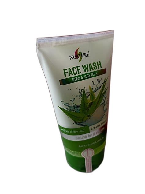 Green Nurture Face Wash Neem And Aloe Vera For Personal Packaging