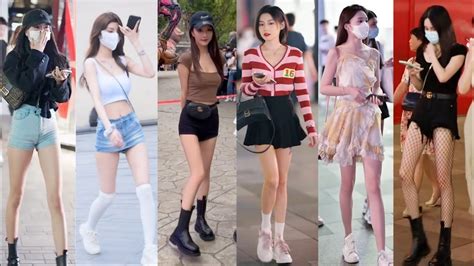 Mejores Street Fashion Douyin China 抖音街拍穿搭 ！douyin Tiktok China Thời Trang Đường Phố Ep372