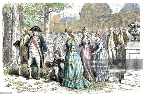 Louis Xvi And Marie Antoinette With Their Son The Dauphin At The ...