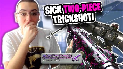 I Hit A Sick 2 Piece Trickshot On Mw2 Live Iw4x Trickshotting Stream