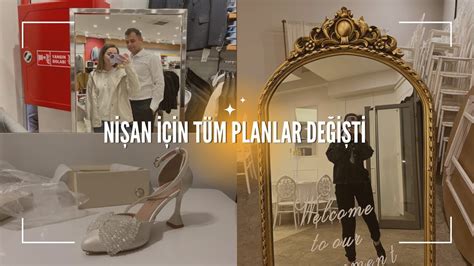 NİŞANIM İÇİN YENİ KARARLAR ALINDI NİŞAN TAKIM ELBİSESİ AYAKKABIMA