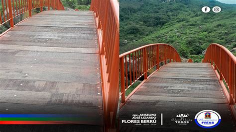 Creación del Puente Peatonal sobre el Rio Yapatera en el centro poblado