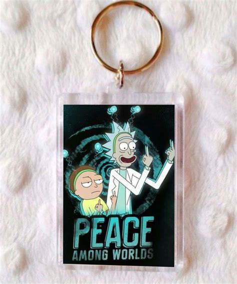 Брелок Рик и Морти, Rick and Morty №16 - купить с доставкой по выгодным ...