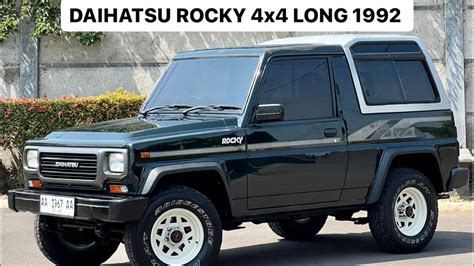 DAIHATSU ROCKY 1992 4x4 LONG Rp 170jt 0878 2444 4490 YouTube