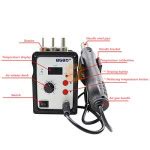 TA0867 SMD Rework Soldering Station 858D Only Hot Air Gun