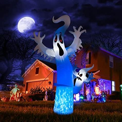 LYHOPE Luces Fantasmas Inflables De 8 Pies Decoraciones De Halloween