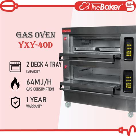 The Baker Gas Oven Yxy D Deck Tray Double Layer Digital Control