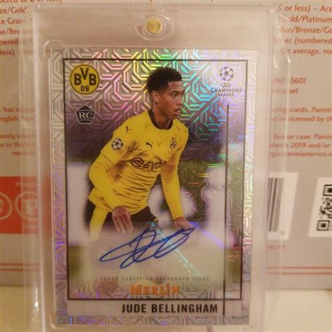 Yahoo オークション 2020 21 Topps MERLIN Chrome JUDE BELLINGHAM