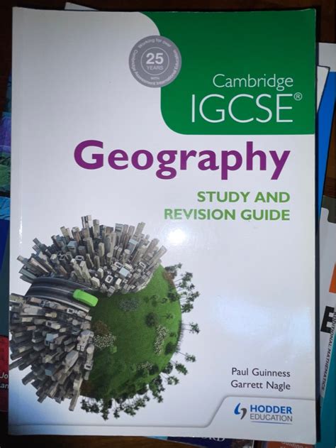 Cambridge Igcse Geography Study And Revision Guide Hodder Hobbies